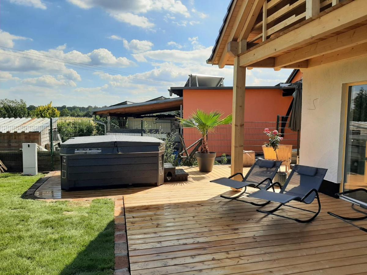 Landliebe, Ferienhaus, 3 Schlafzimmer Mit Sauna Und Outdoor Whirlpool 게이어스왈데 외부 사진